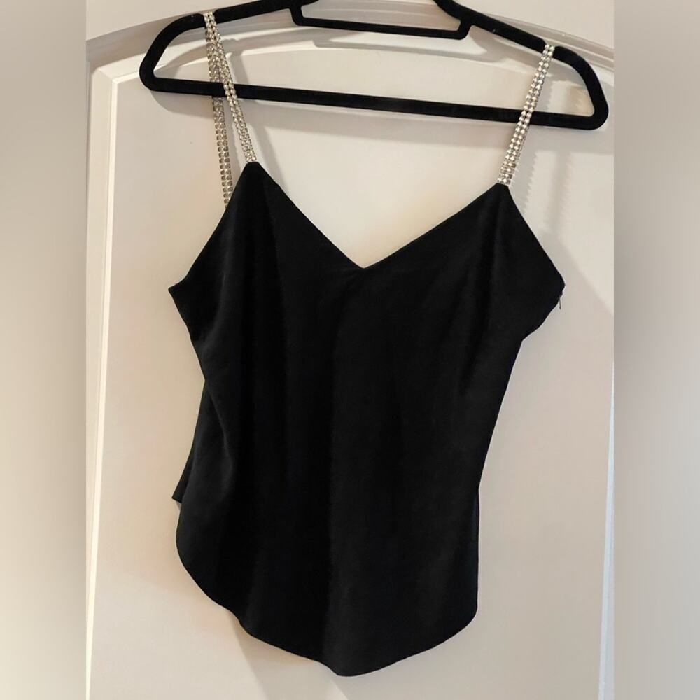 Camisole - suede luxury- Suede soft lamb – buttery – side zip uneven hemline